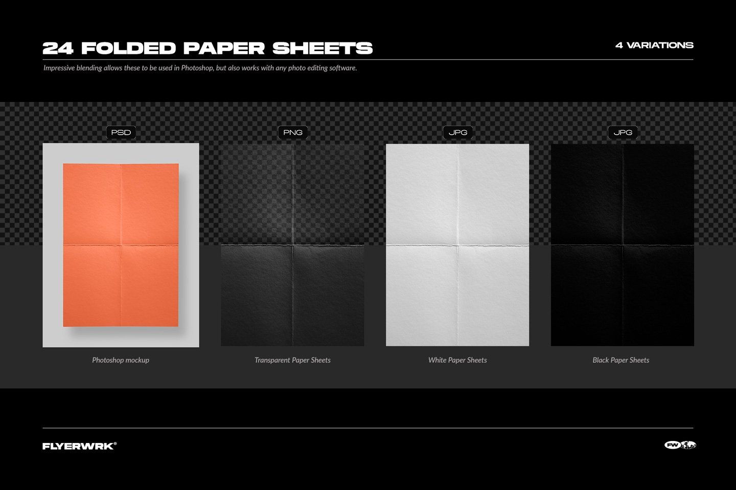 Folded Paper Sheets — image 2
