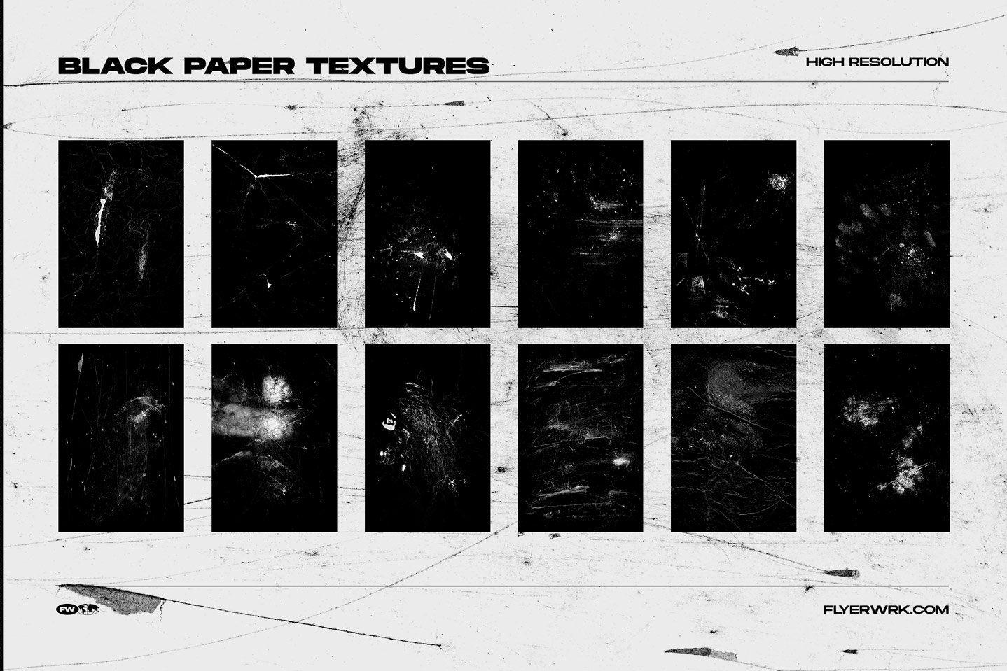 100 Dirty Paper Textures — image 9