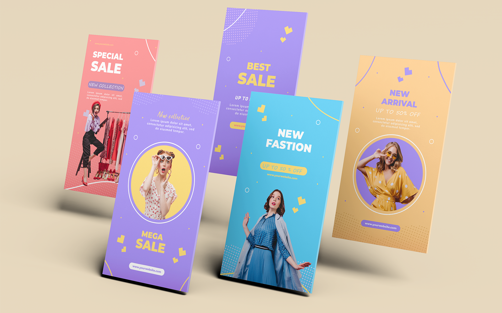 Fashion Social Media- Instagram Story Template-014-21 — image 1