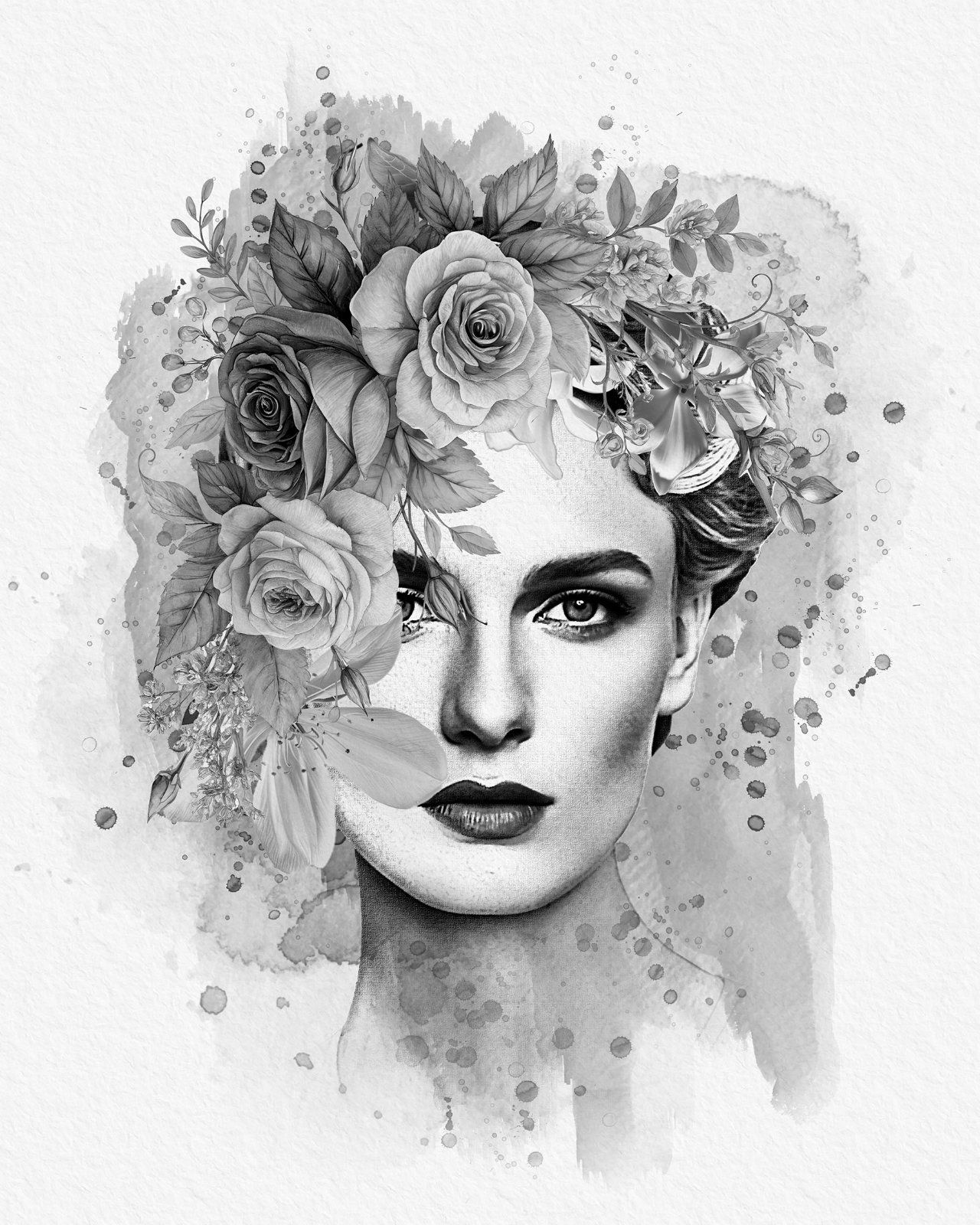 Flower Decoration Photo Template — image 18