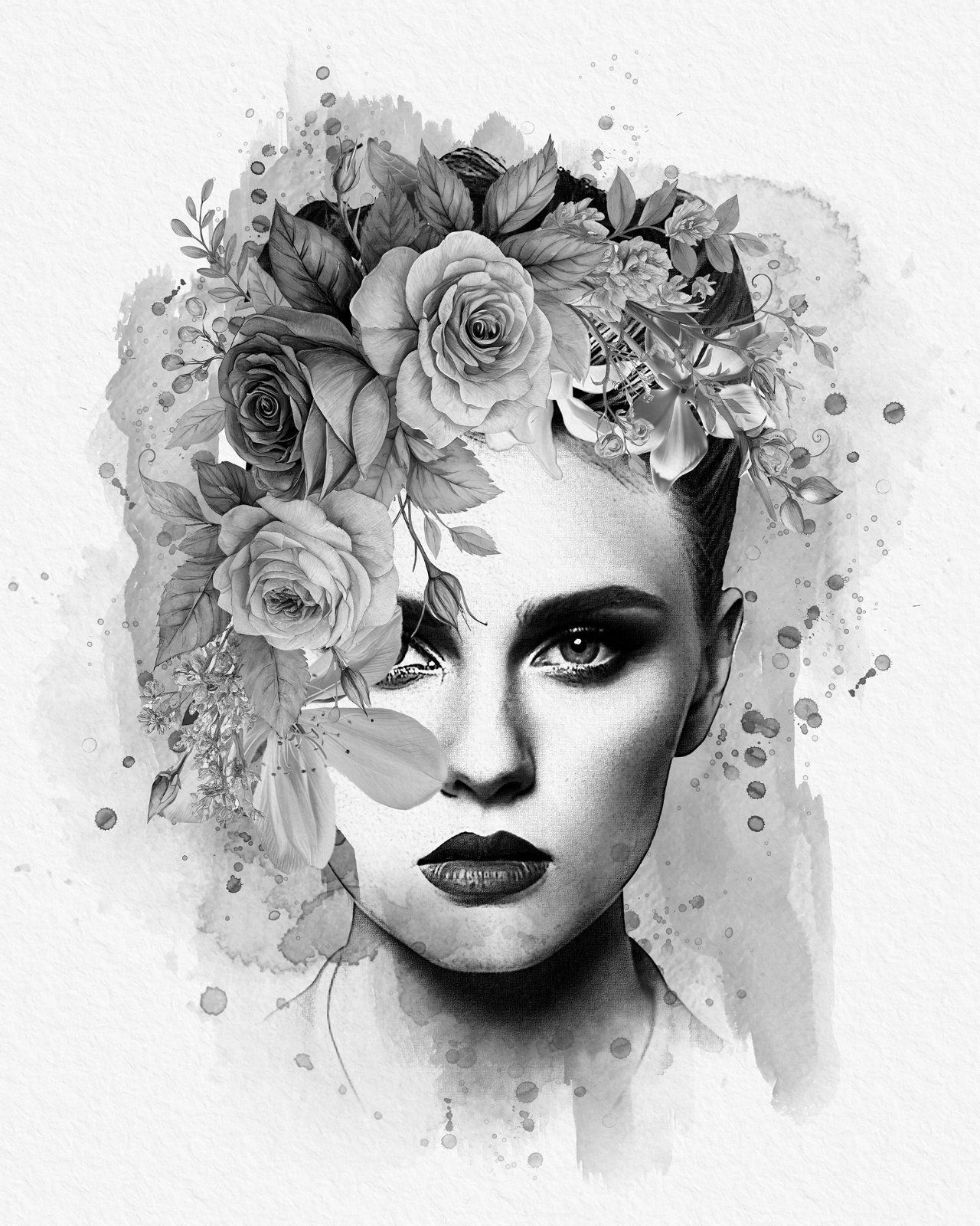 Flower Decoration Photo Template — image 20