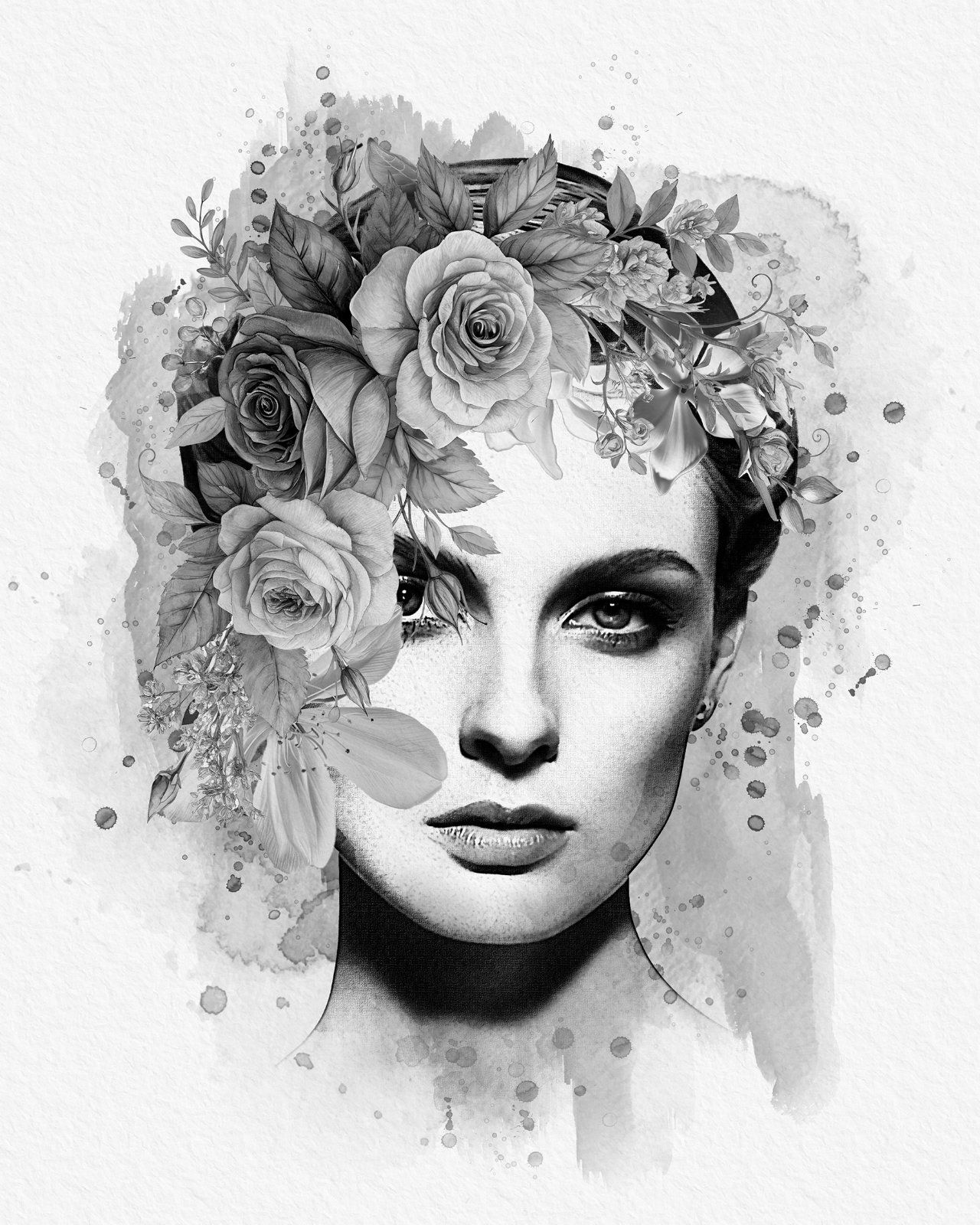 Flower Decoration Photo Template — image 22