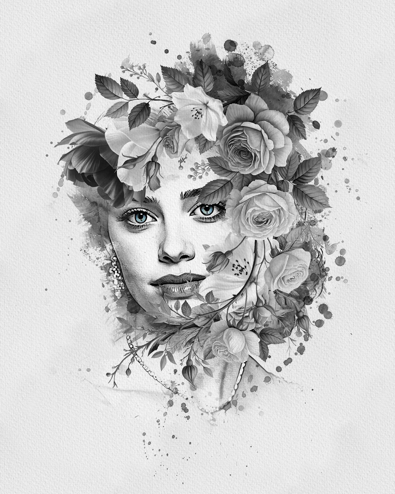 Flower Decoration Photo Template — image 24