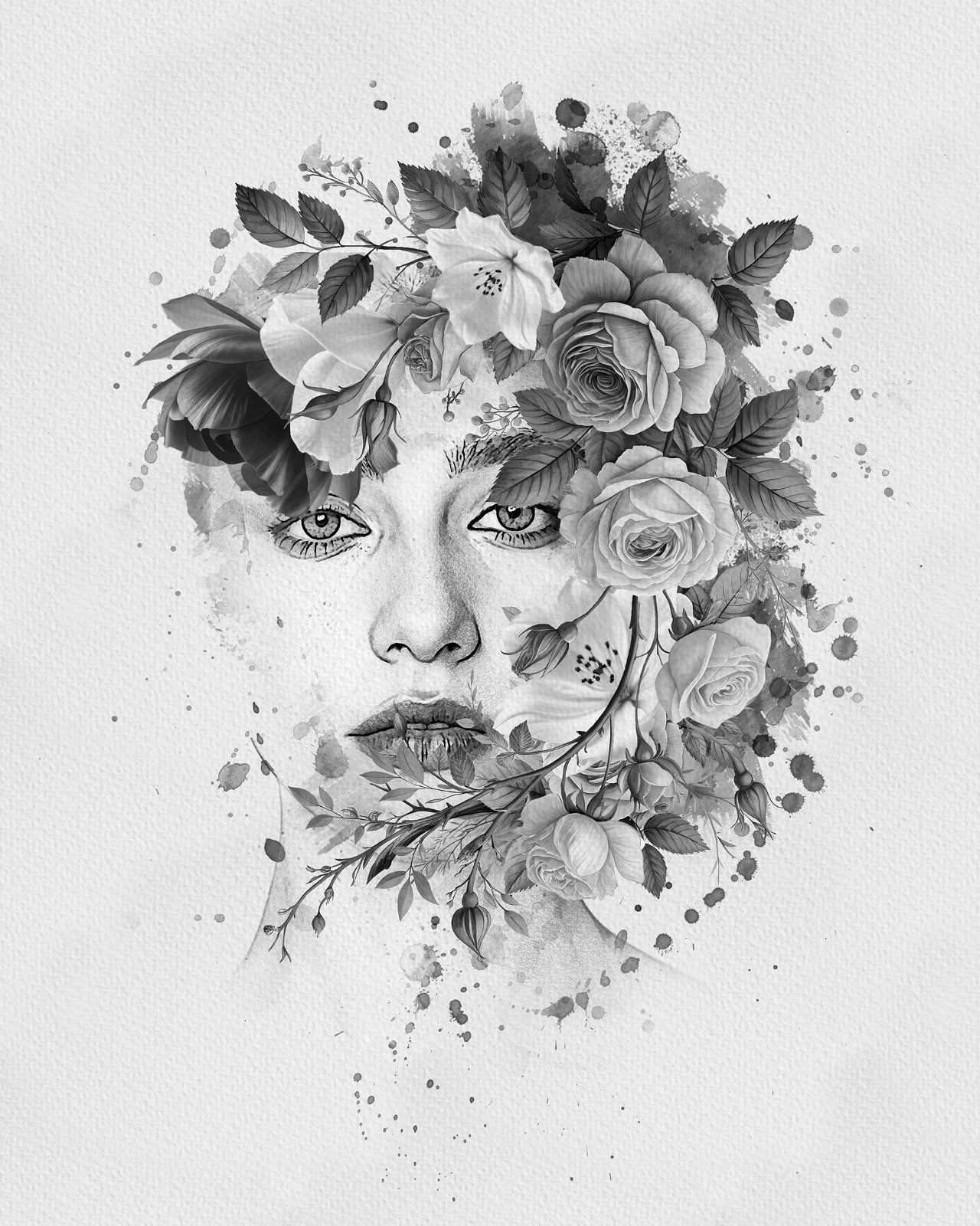 Flower Decoration Photo Template — image 25