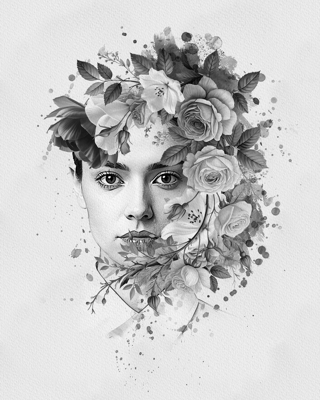 Flower Decoration Photo Template — image 26