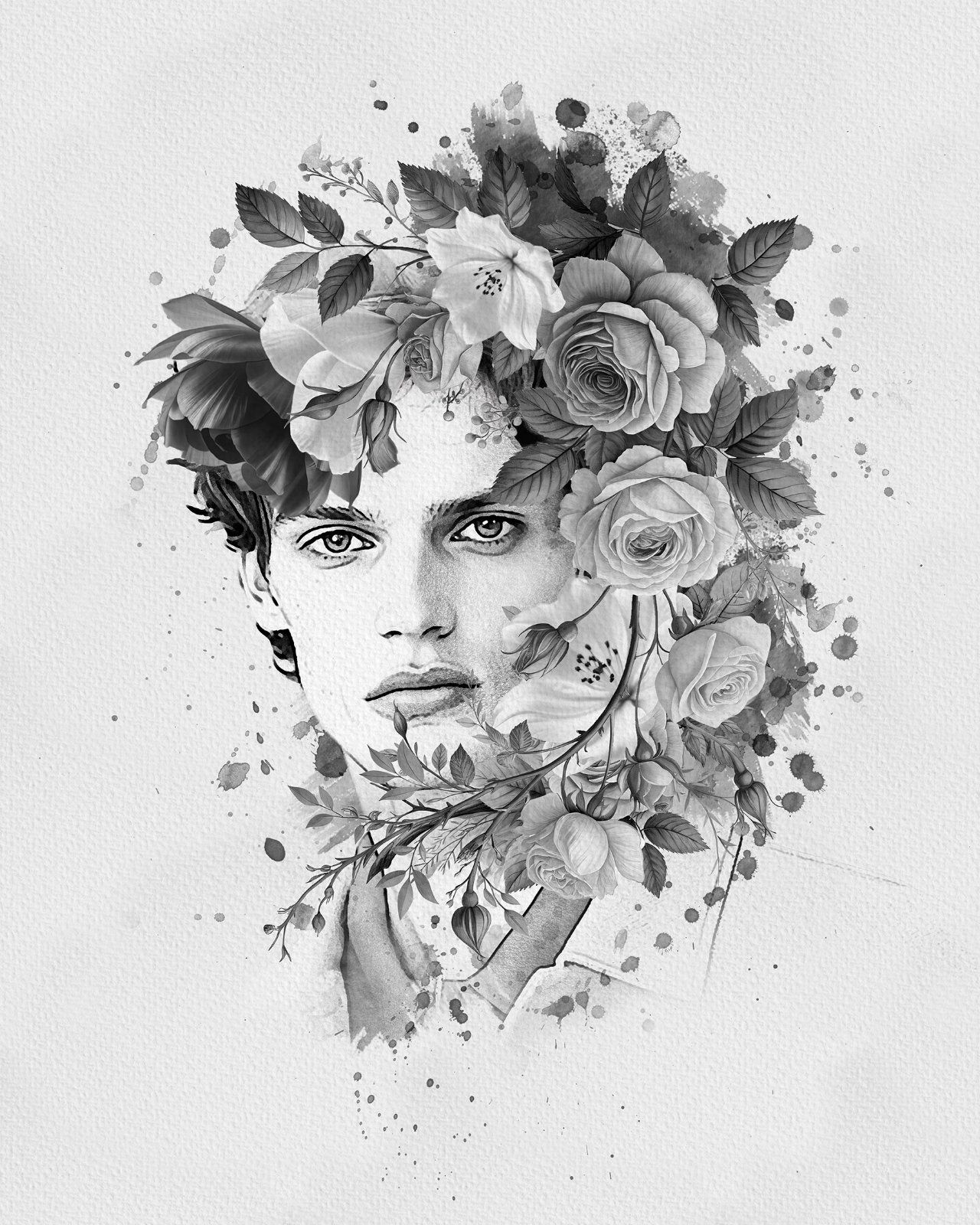 Flower Decoration Photo Template — image 27