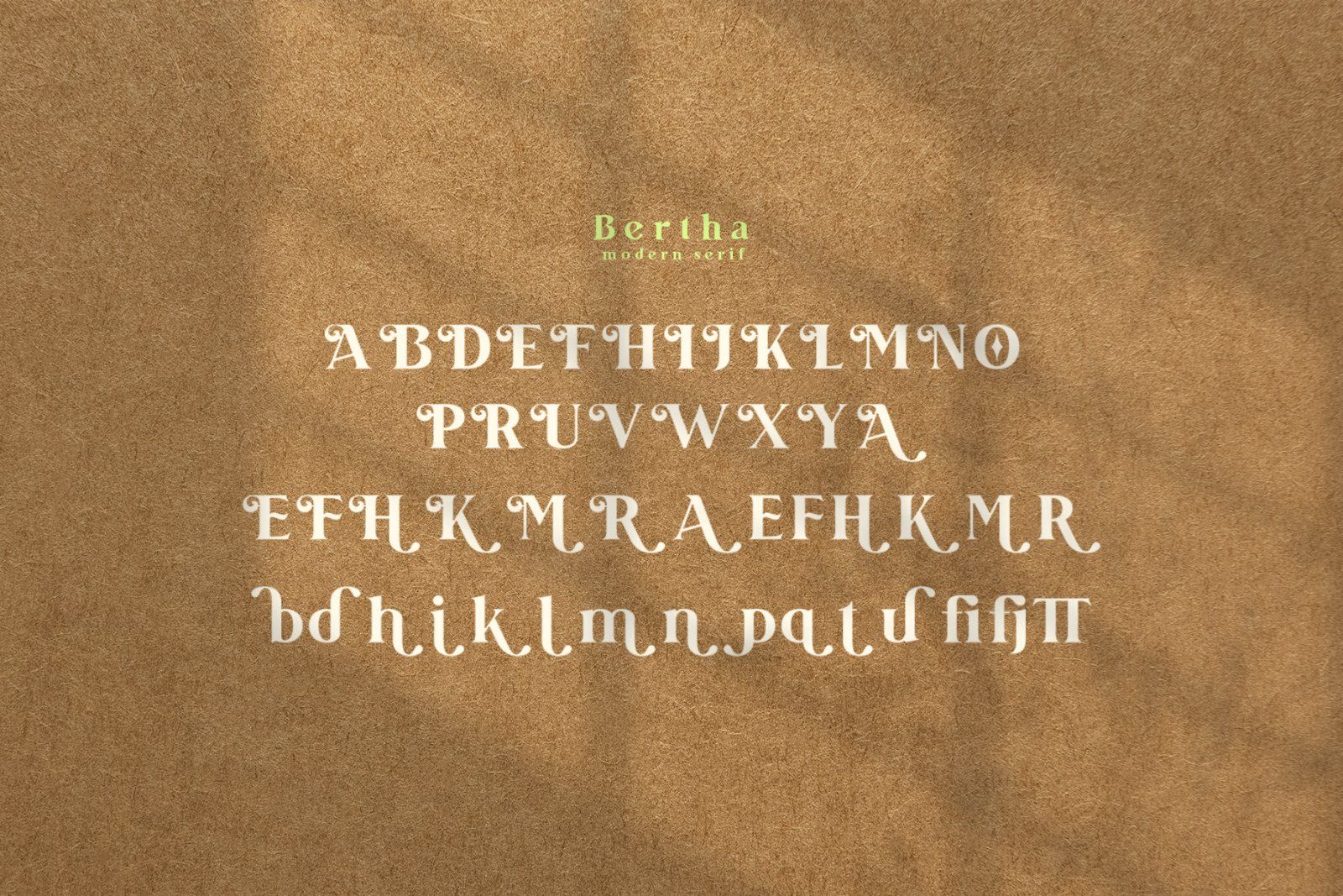 Bertha Serif — image 9