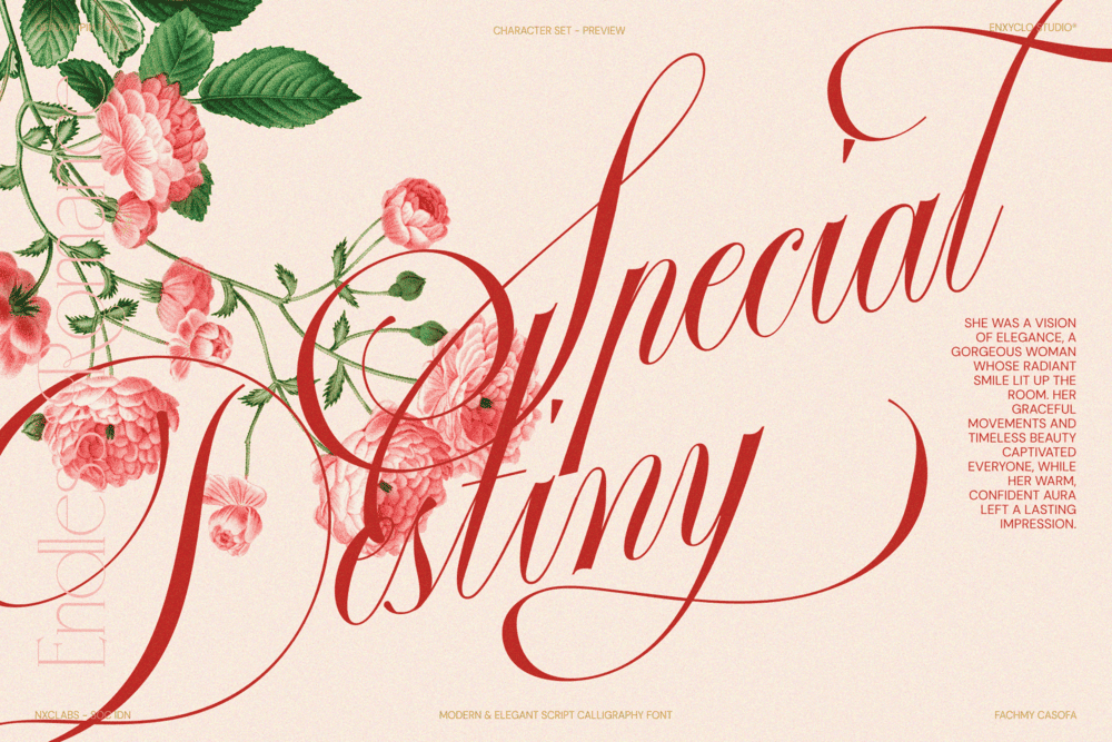 GEFUHATPIN — Elegant Calligraphy Font — image 11