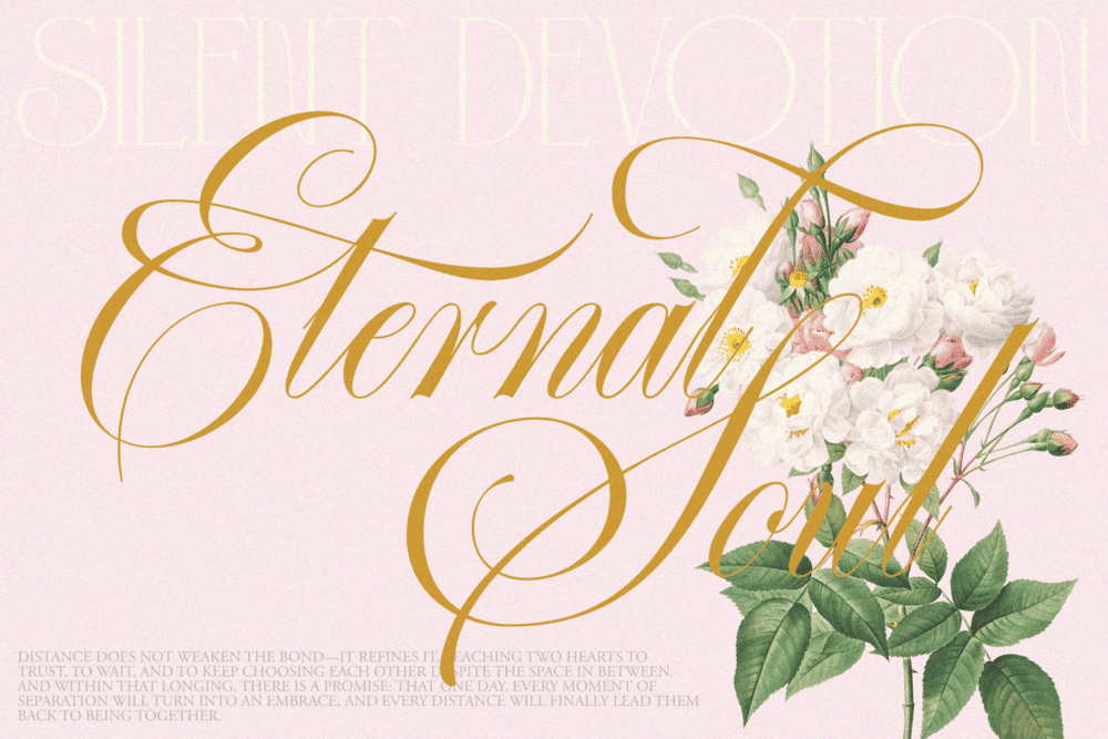 GEFUHATPIN — Elegant Calligraphy Font — image 17