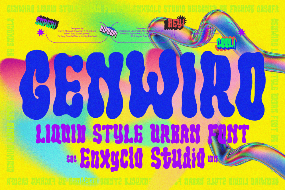 Genwiro — Urban Font — image 1