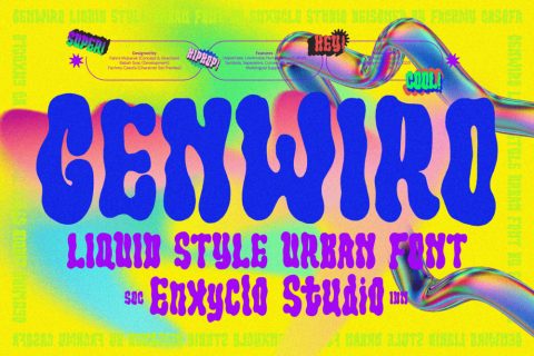 Genwiro — Urban Font