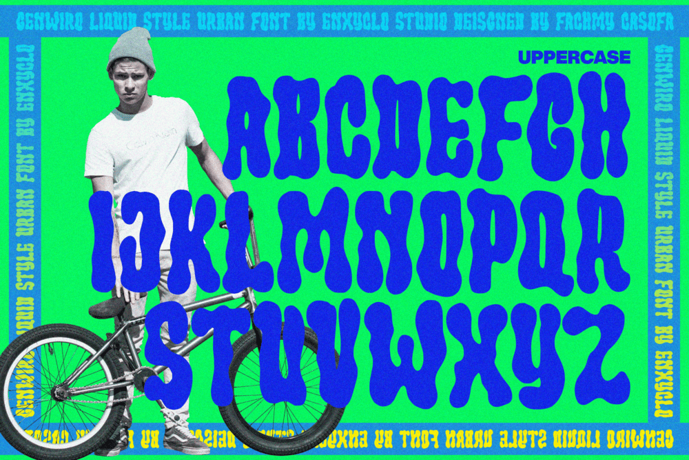 Genwiro — Urban Font — image 10