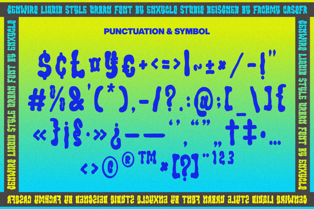 Genwiro — Urban Font — image 13