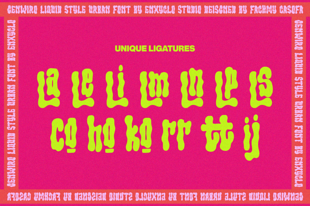 Genwiro — Urban Font — image 14