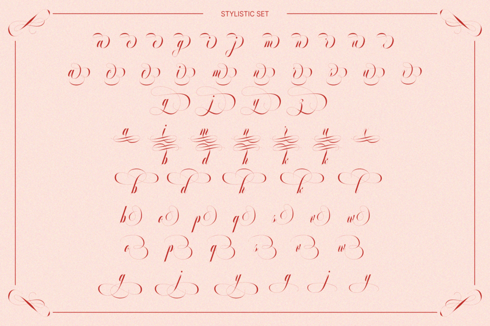 GLOWING ROMANCE — Calligraphy Luxury Font — image 18