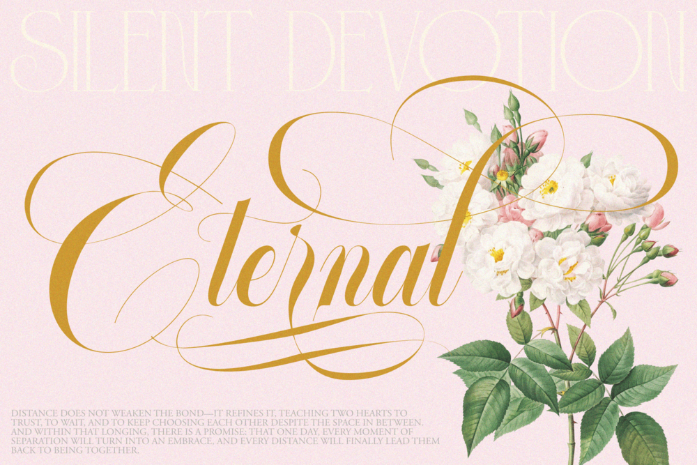 GLOWING ROMANCE — Calligraphy Luxury Font — image 3