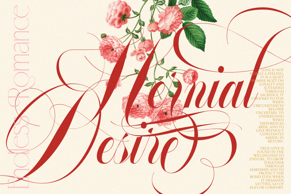 GLOWING ROMANCE — Calligraphy Luxury Font — image 9