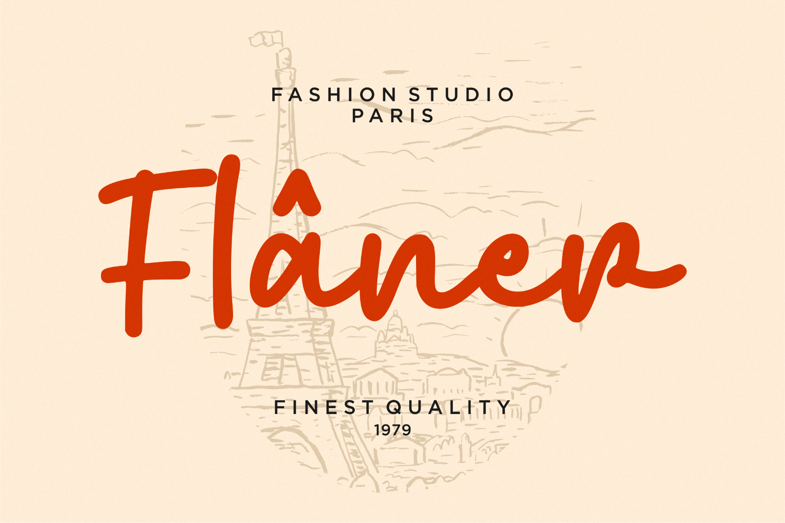 Gilbert Cuttons - Monoline Handscript Font — image 5