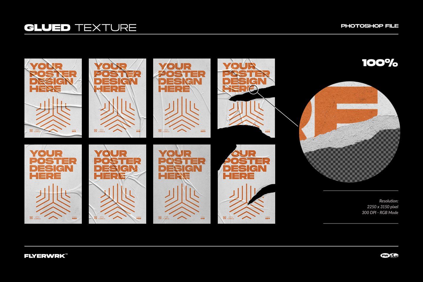 Glued Poster Textures — image 4