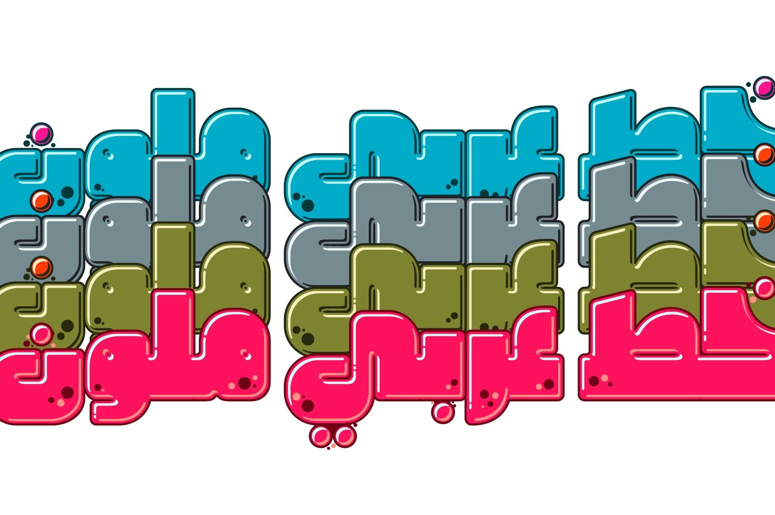 Graffitica - Arabic Color Font — image 2