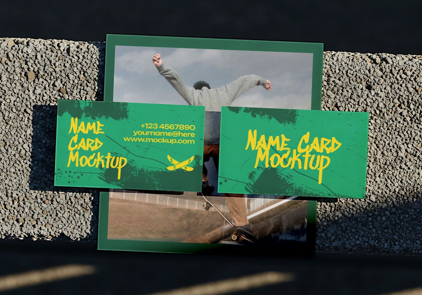 Premium Skateboard Sport Mockup — image 4