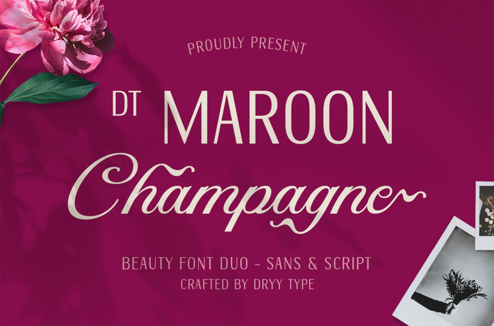 DT Maroon Champagne — image 1
