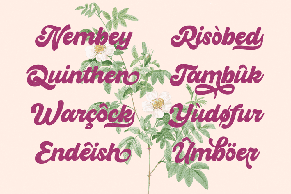 Hiderh Mahen — Groovy Retro Font — image 23