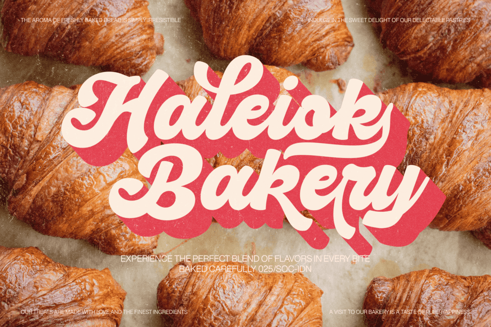 Hiderh Mahen — Groovy Retro Font — image 5