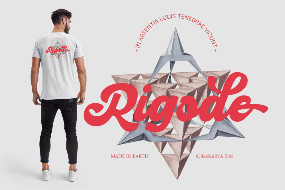 Hiderh Mahen — Groovy Retro Font — image 7