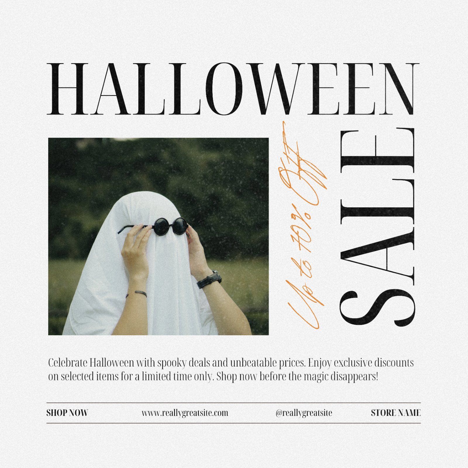Halloween promo template — image 2