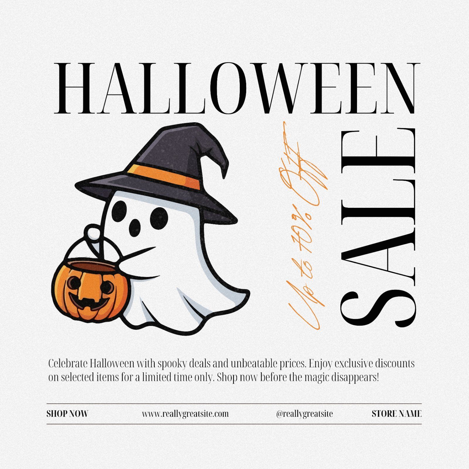 Halloween promo template — image 4