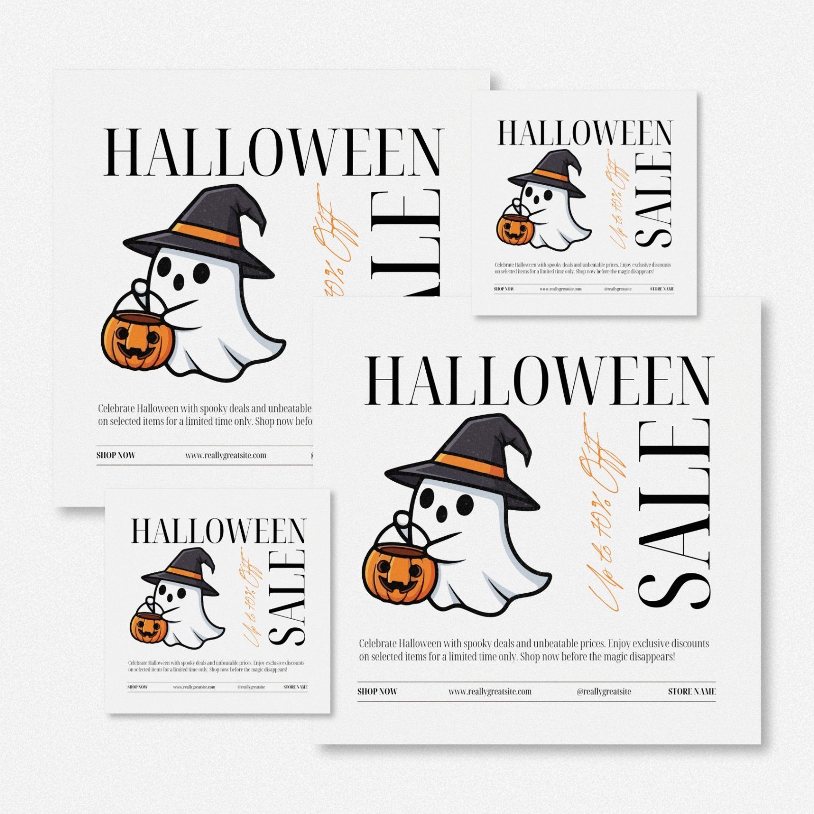 Halloween promo template — image 3