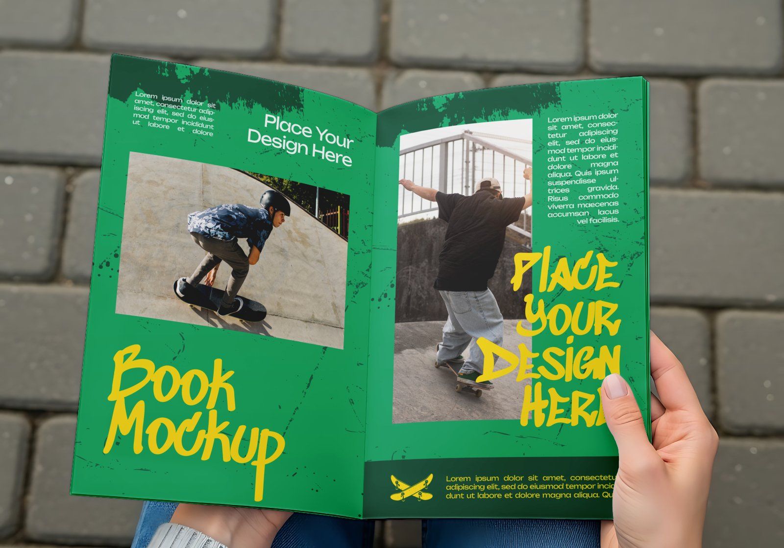 Premium Skateboard Sport Mockup — image 3