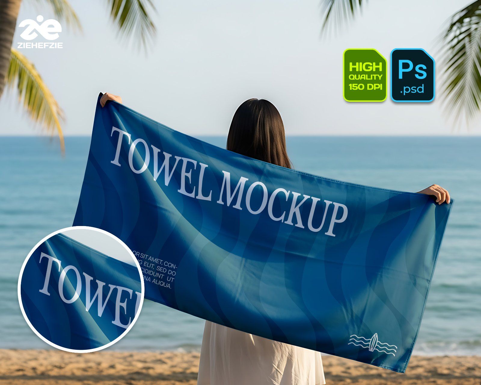 Premium Beach Club & Summer Lifestyle Mockup Bundle – 15 Aesthetic PSD Scenes for Resort Branding — image 3