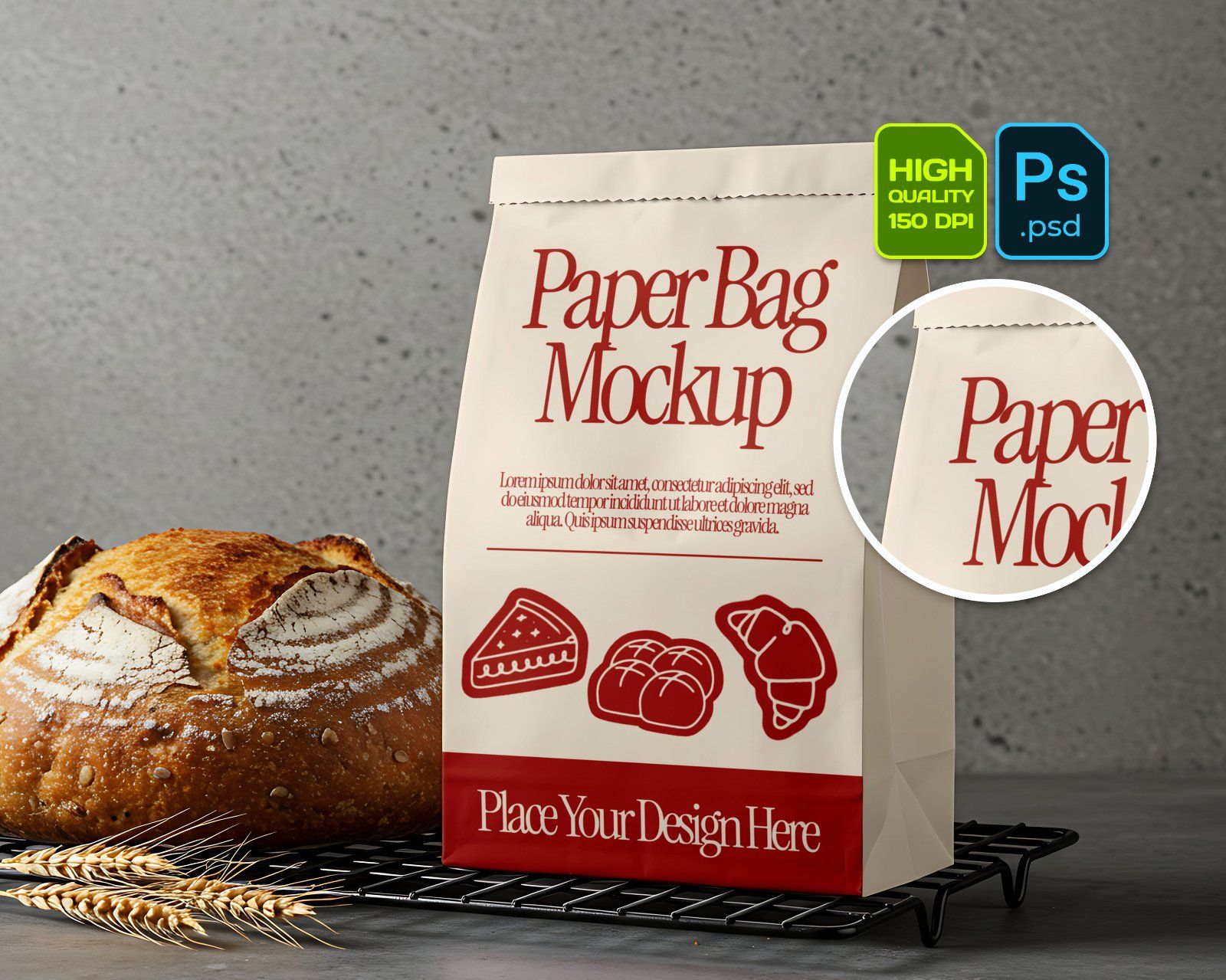 15 Premium Bread and coffee Store Mockup Collection — image 14