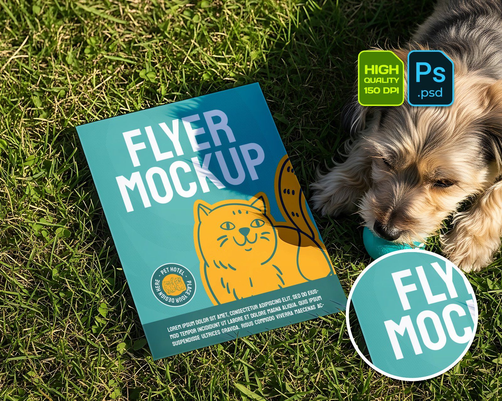 Pet Hotel Mockup Bundle – 15 PSD Templates for Animal Care & Veterinary Branding — image 12