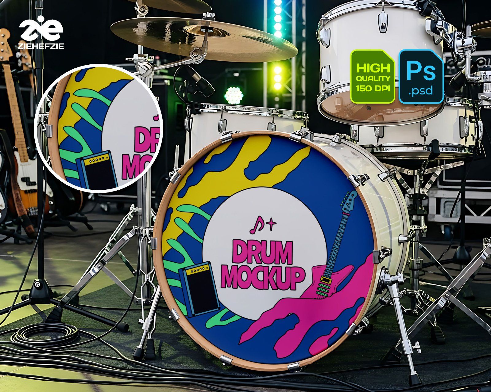 Music Fest Mockup Bundle - 15 PSD Templates for Event Branding & Festival Promotion — image 13