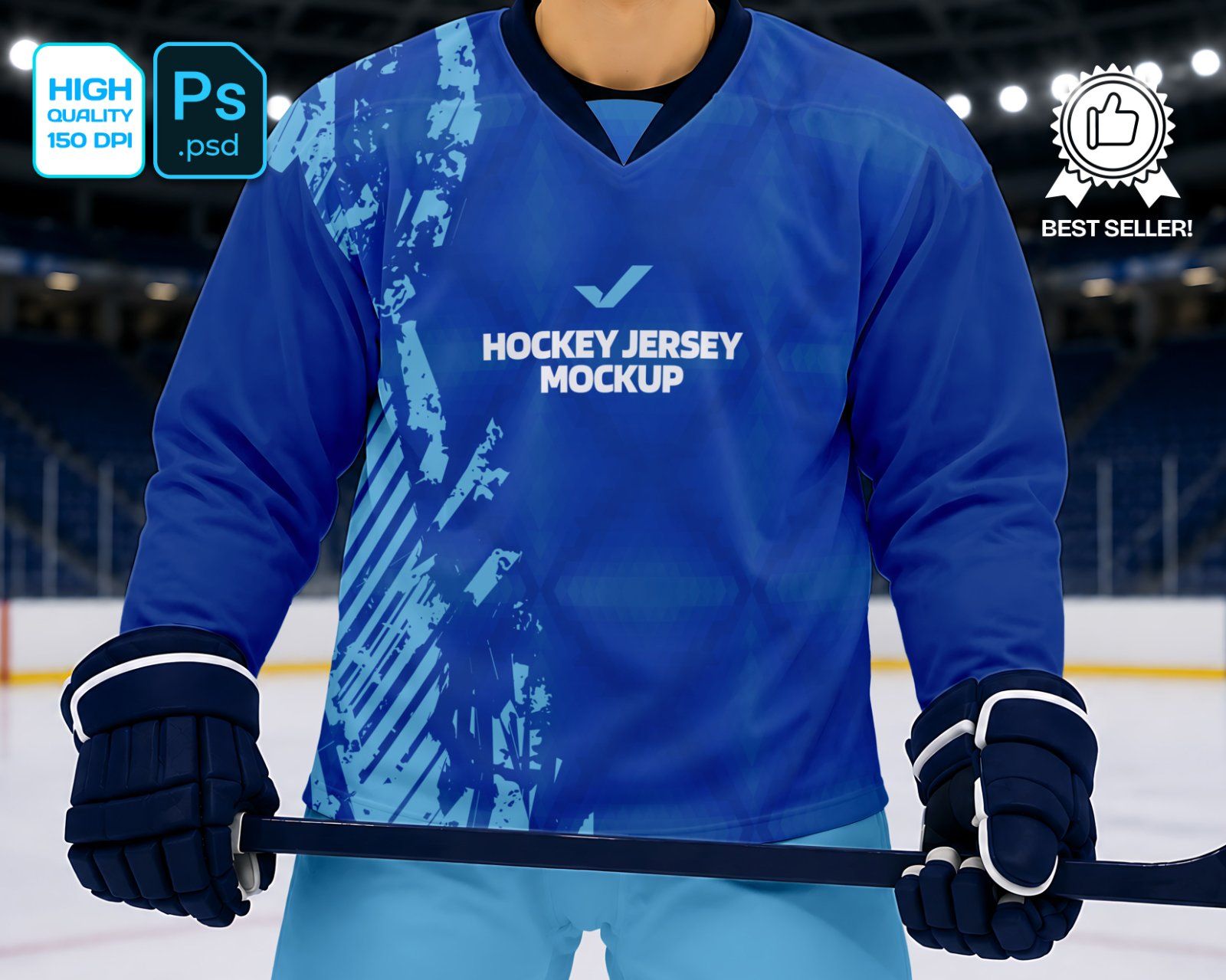 Ultimate Hockey Club Branding Mockup Bundle – 15 Premium PSD Scenes for Ice Hockey & Athletic Identi — image 3