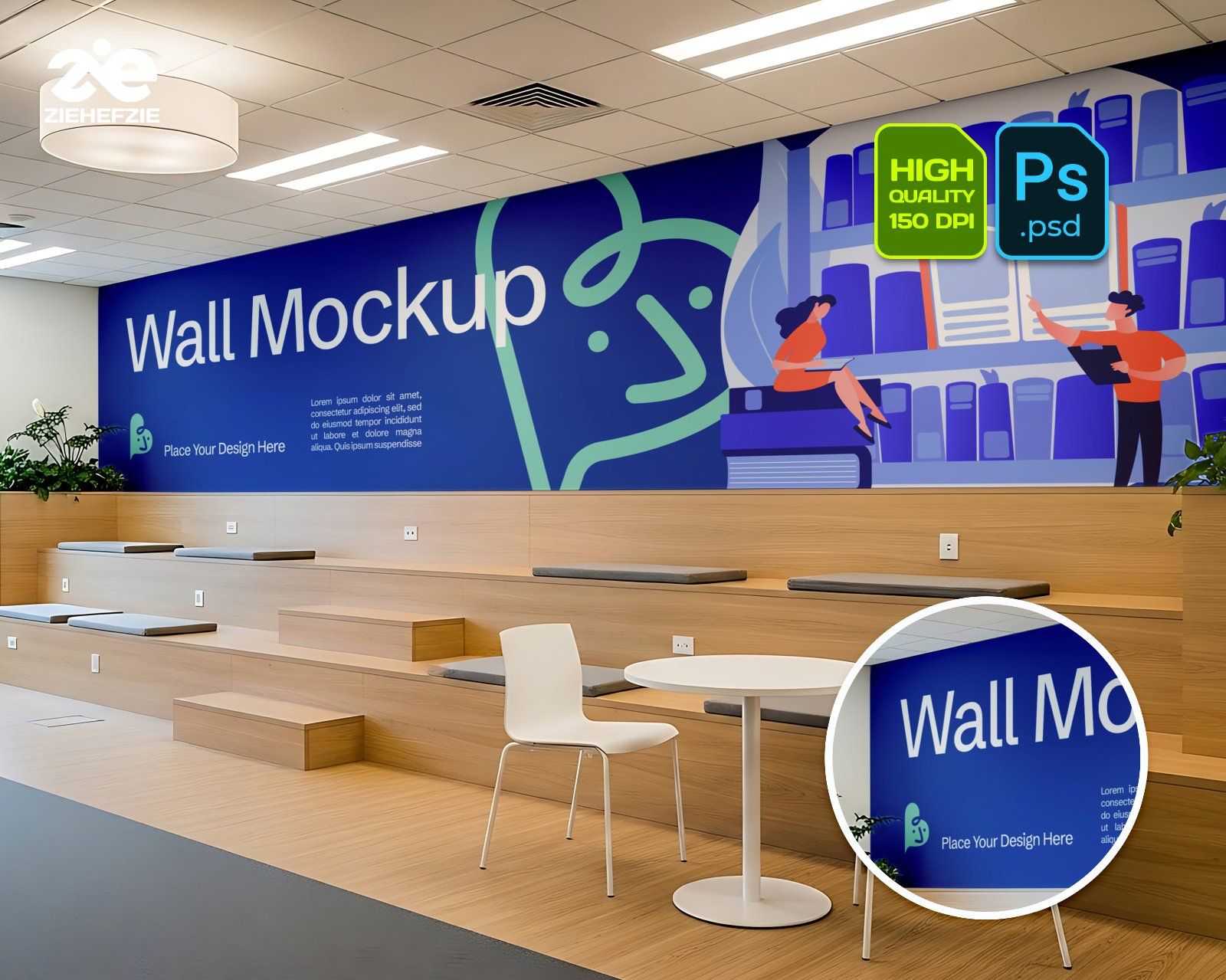 Premium Library Branding Mockup Bundle PSD – School or University Branding — image 3
