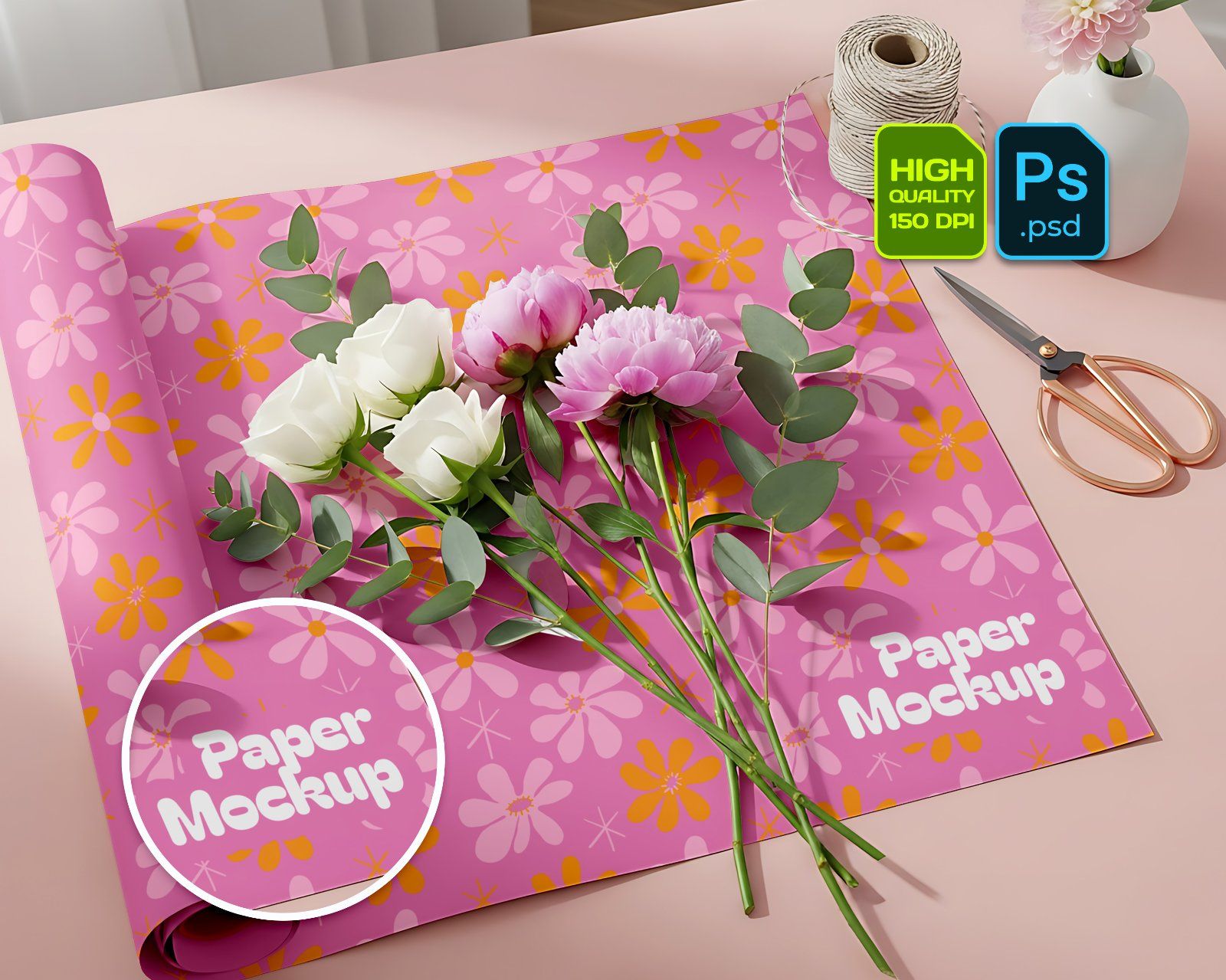 Florist Shop Mockup Bundle – 15 PSD Templates for Florist Branding & Packaging Design — image 7