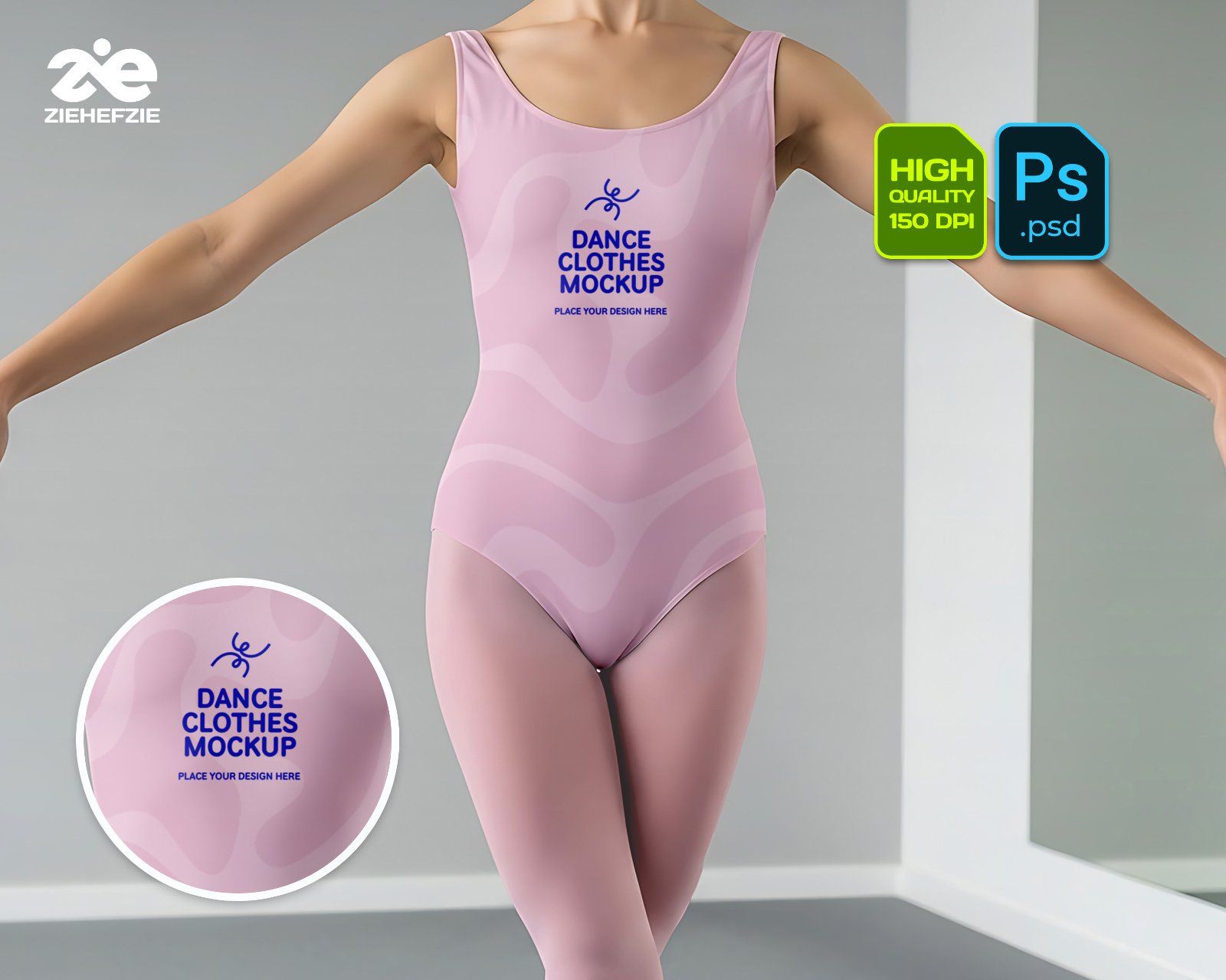 Premium Branding PSD Mockups for Dance Studio & Performance Identity — image 3
