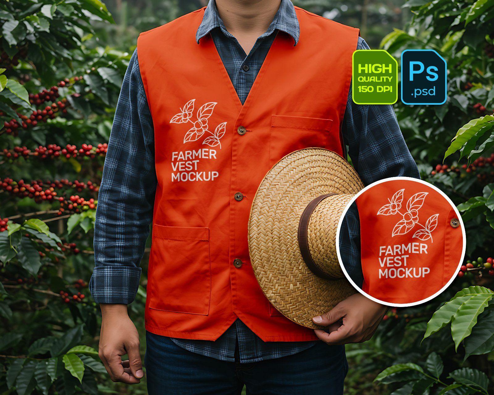 Jar Coffee Bean Mockup — image 6
