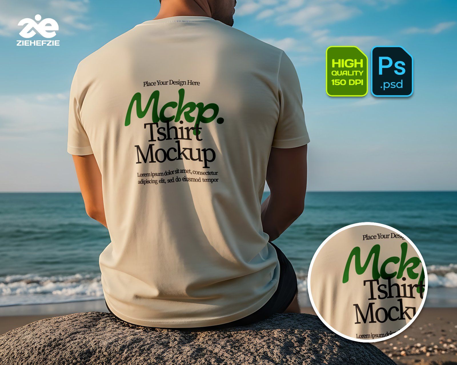 Merchandise Mockup Bundle PSD – T-Shirt, Cap, Tote Bag & Lifestyle Branding Scenes — image 3