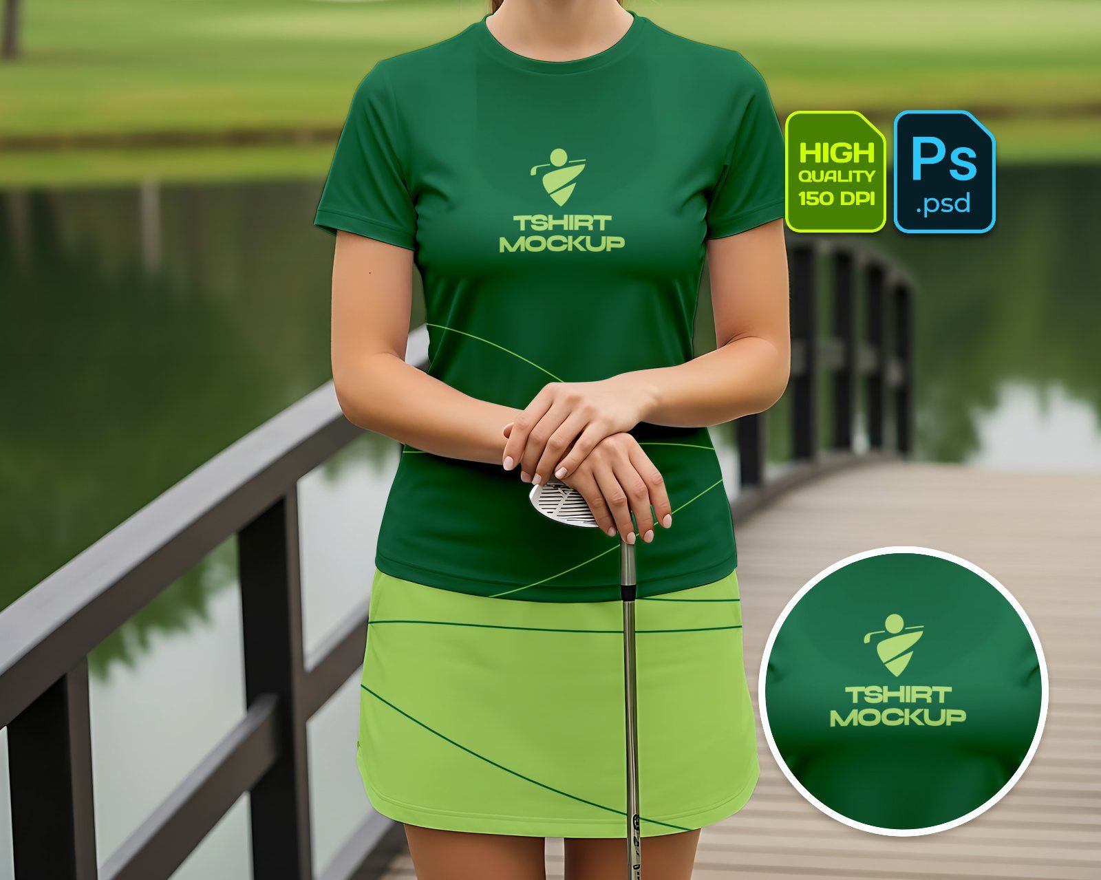 Golf Club Banner Mockup – Realistic Outdoor PSD Template — image 6