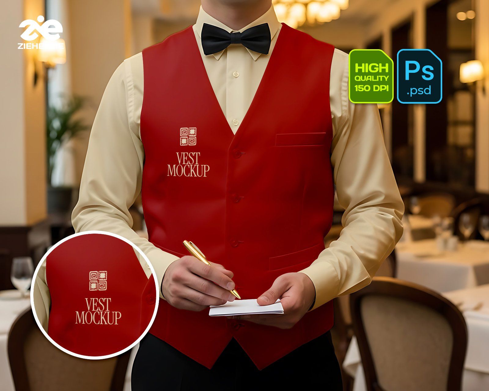 15 Premium Fancy Restaurant Mockup Bundle Restaurant Branding — image 3