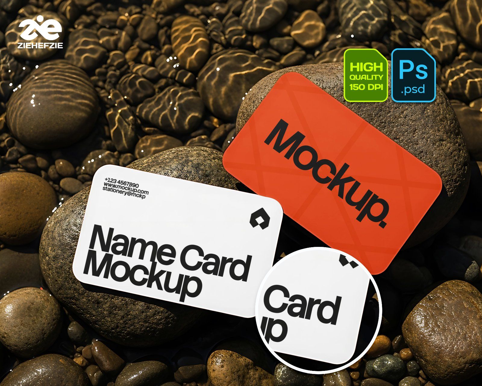 Nature Branding Kit Mockup Bundle – Stationery, Tote Bag, Book & Phone Screen PSD Mockups — image 3