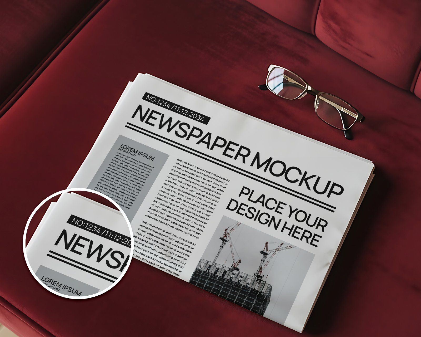News Agency Mockup Bundle – 15 PSD Templates for Media, Press & Broadcasting Branding — image 12