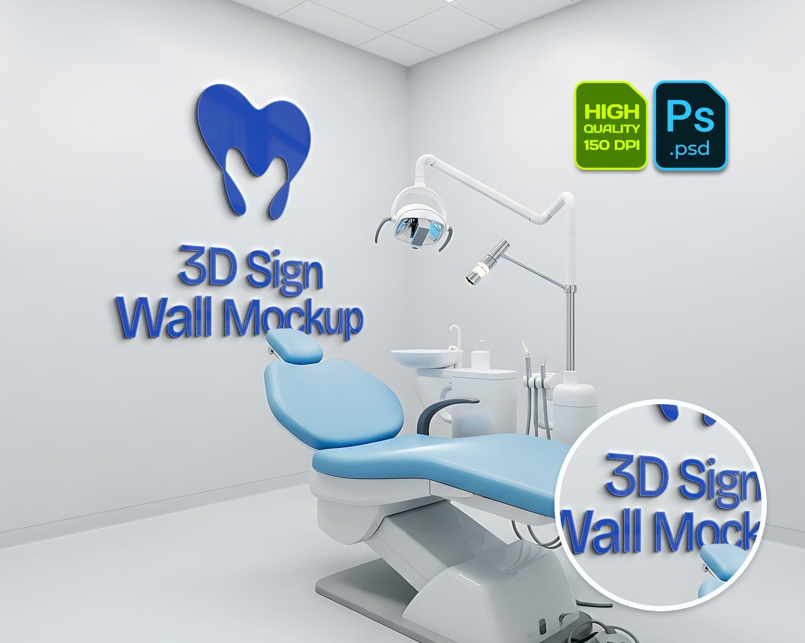 Dental Clinic Mockup Bundle – 15 PSD Templates for Medical & Healthcare Branding — image 13