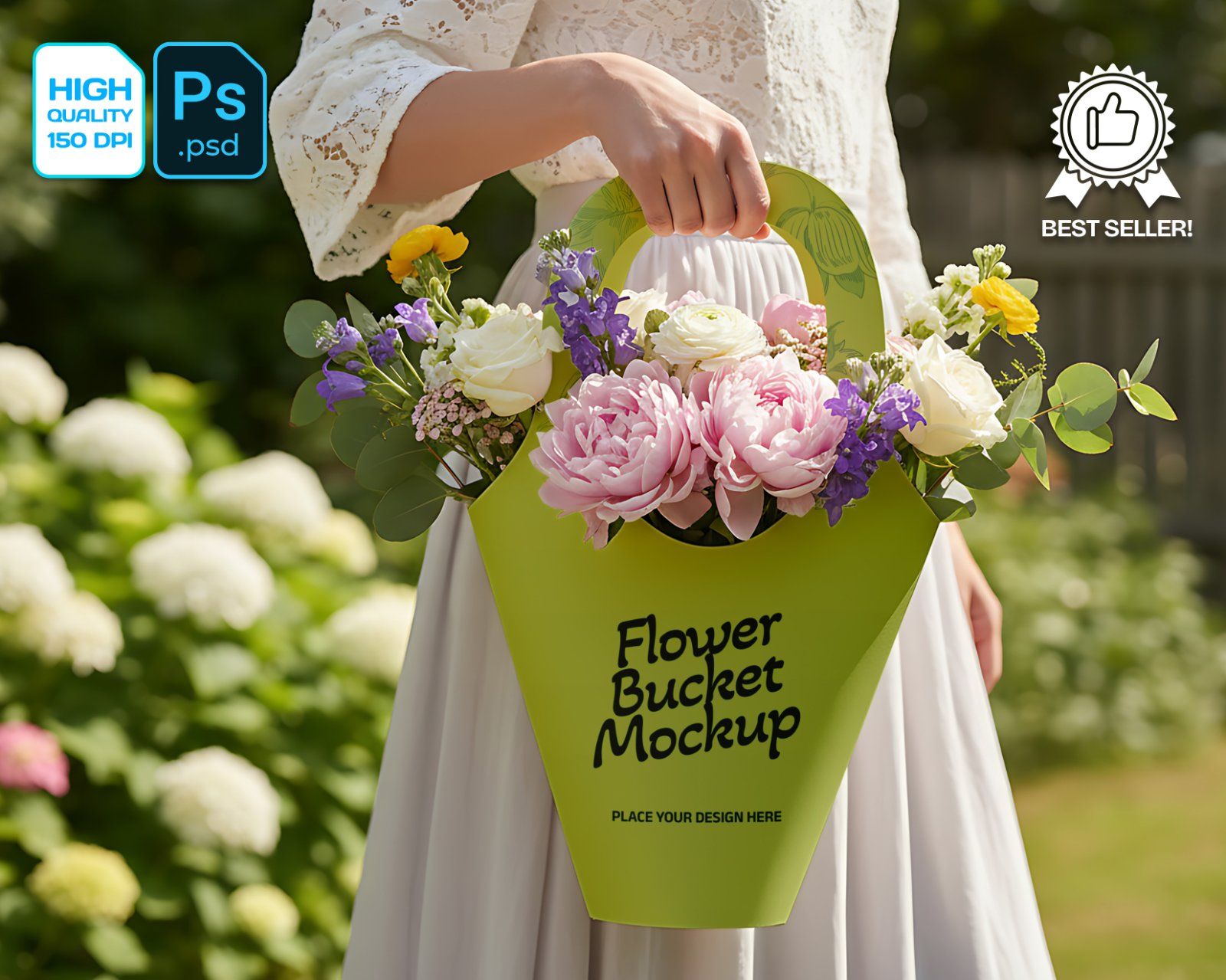 Premium Decorative Flower Shop Branding Mockup Bundle – 15 Aesthetic PSD Scenes for Florist Identity — image 3