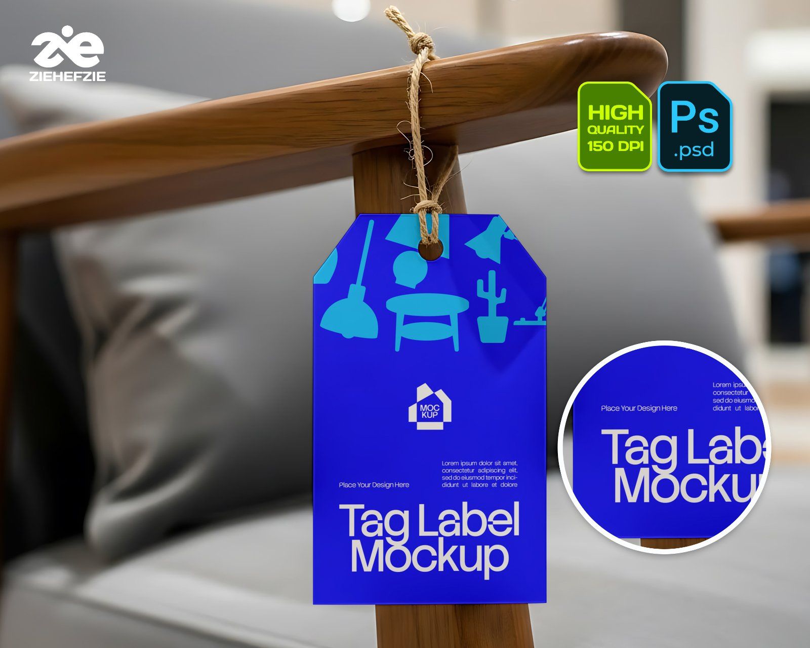 Home Decor Store Mockup Bundle PSD – Interior Branding & Retail Display — image 3